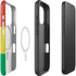 Ghana Flag Distressed iPhone 16 Pro Magsafe Impact Case